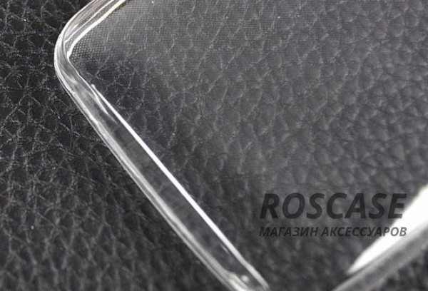 Фотография Бесцветный (прозрачный) Ультратонкий силиконовый чехол для Asus Zenfone 4 (A400CG)