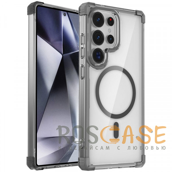 Фото Черный Nature Magnetic | Прозрачный противоударный чехол с поддержкой MagSafe для Samsung Galaxy S26 Ultra