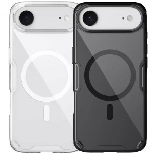 Nillkin Nature PRO Magnetic | Прозрачный силиконовый чехол для магнитной зарядки для iPhone 17 Air