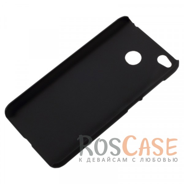 Фотография Черный Матовый пластиковый защитный чехол-накладка с защитой боковых граней для Xiaomi Redmi 4X