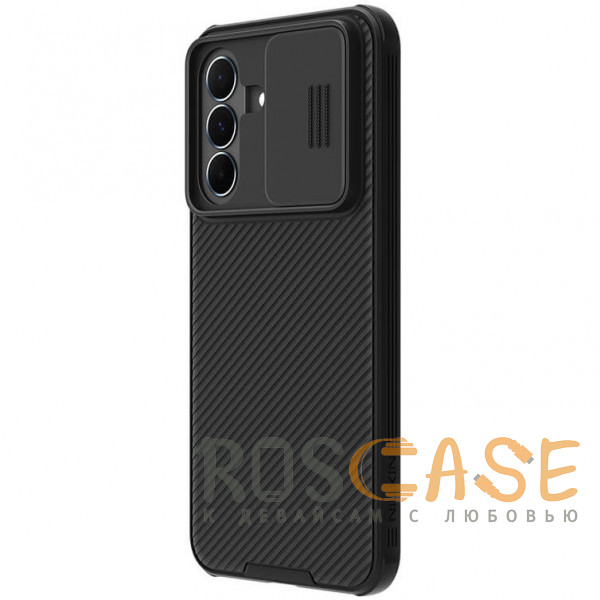 Фотография Черный Nillkin CamShield Pro | Чехол из пластика и TPU с защитой камеры для Samsung Galaxy A37 5G