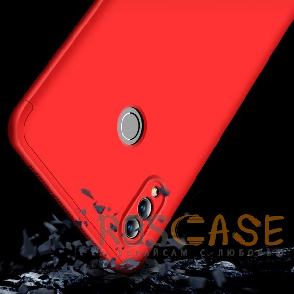 Изображение Красный GKK LikGus 360° | Двухсторонний чехол для Huawei Honor Note 10 с защитными вставками