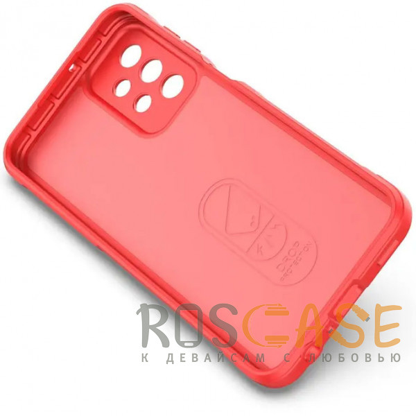 Изображение Красный Flex Silicone | Противоударный чехол для Samsung Galaxy A23 с защитой камеры и микрофиброй