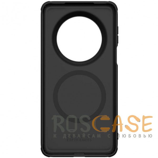 Фото Черный Nillkin Super Frosted Shield Magnetic | Пластиковый чехол с поддержкой Magsafe для Huawei Mate 70 Pro / 70 Pro Plus