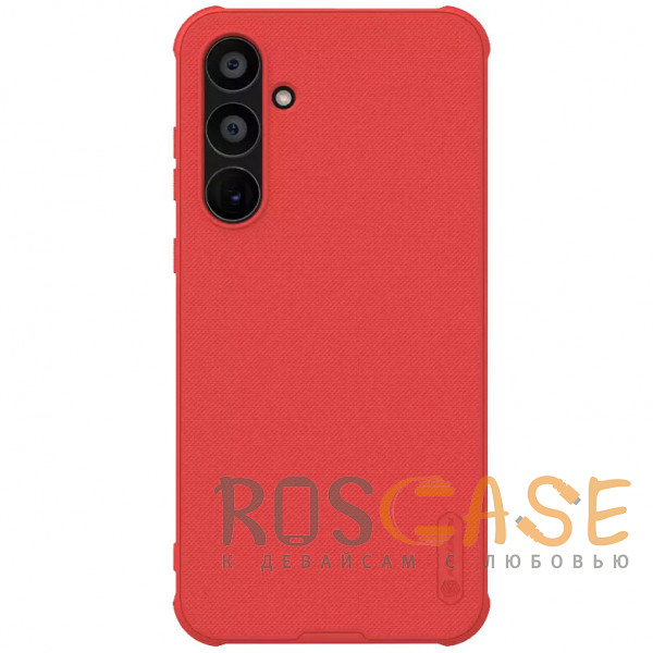 Фото Красный Nillkin Super Frosted Shield Pro | Матовый чехол из пластика и ТПУ для Samsung Galaxy A55