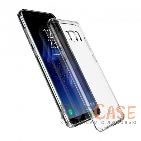 Фото Прозрачный тонкий пластиковый чехол-накладка Baseus с гладкой поверхностью для Samsung G950 Galaxy S8