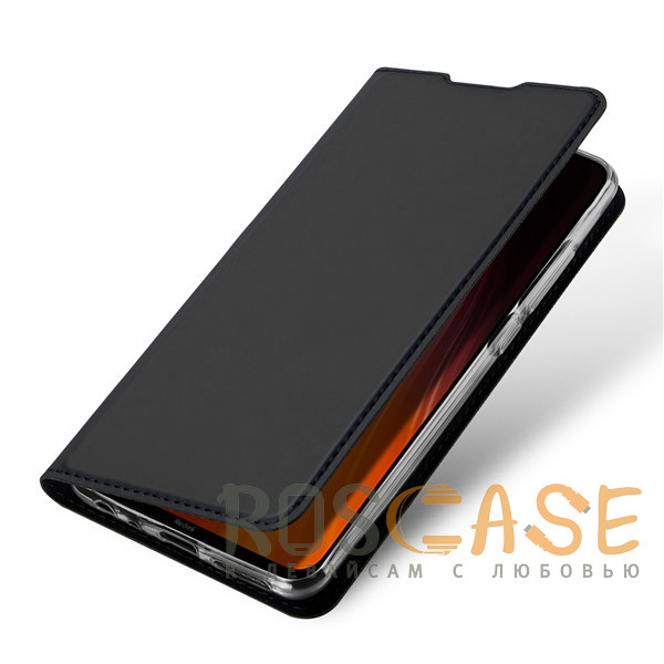 Изображение Черный Чехол-книжка Dux Ducis с карманом для Xiaomi Redmi Note 8