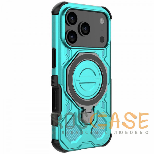 Фото Голубой Magnus | Противоударный чехол с Magsafe для iPhone 17 Pro