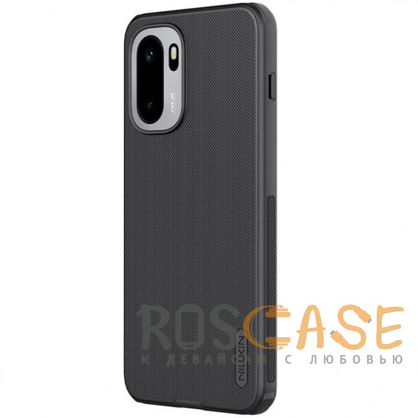 Фотография Черный Nillkin Super Frosted Shield Magnetic | Пластиковый чехол с поддержкой Magsafe для OnePlus 15R / Ace 6 / 6T