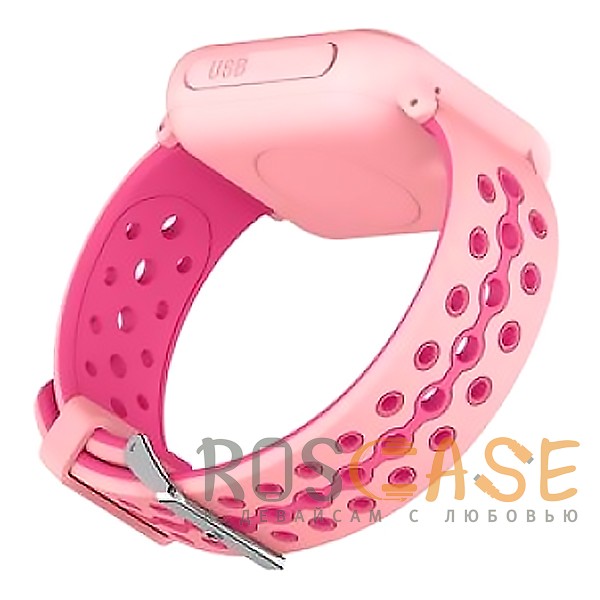 Изображение Розовый Умные детские часы Smart Baby Watch X