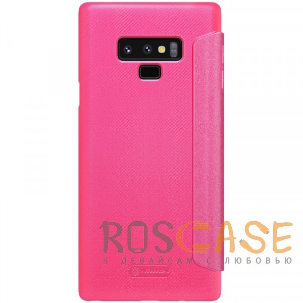 Фотография Розовый Nillkin Sparkle | Чехол-книжка для Samsung Galaxy Note 9
