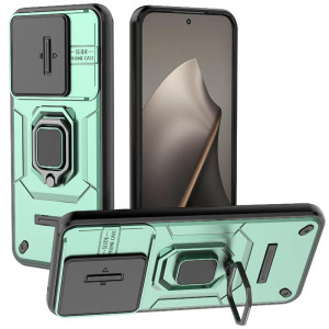 Transformer Ring Holder | Противоударный чехол с кольцом и шторкой камеры  для Xiaomi Mi 15T