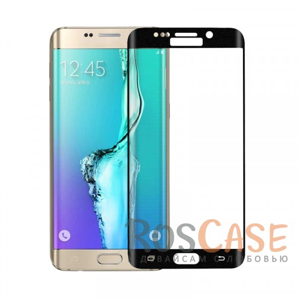Фото Защитное 3D стекло на весь экран (цветное) для Samsung G930F Galaxy S7 с закругленными краями