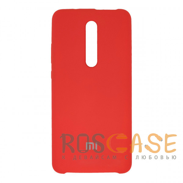Фото Красный Silicone Cover | Силиконовый чехол с микрофиброй для Xiaomi Mi 9T (Pro) / Redmi K20 (Pro)