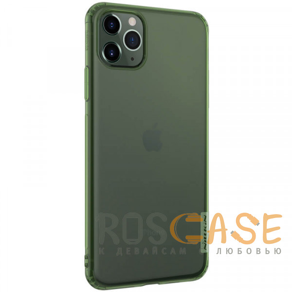Фотография Зеленый Nillkin Nature | Прозрачный силиконовый чехол для iPhone 11 Pro Max