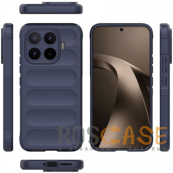 Фото Темно-синий Flex Silicone | Противоударный чехол для Xiaomi Mi 17T Pro с защитой камеры и микрофиброй