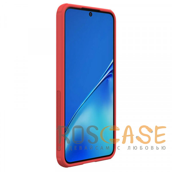 Фото Красный Nillkin Super Frosted Shield Pro | Матовый пластиковый чехол для Samsung Galaxy S22 Plus