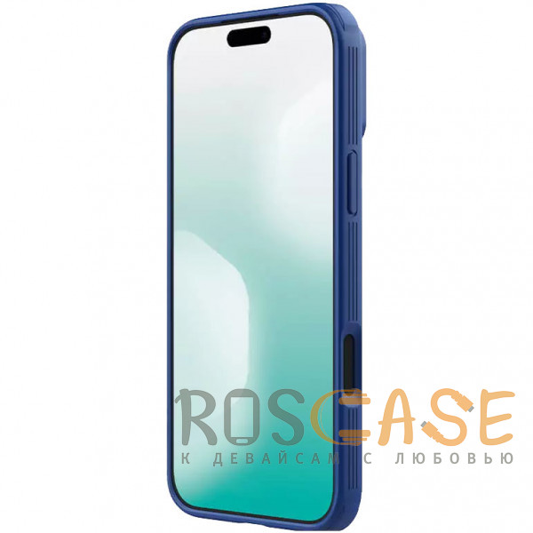 Фото Синий Nillkin CamShield Pro | Чехол из пластика и TPU с защитой камеры для iPhone 17 Pro Max