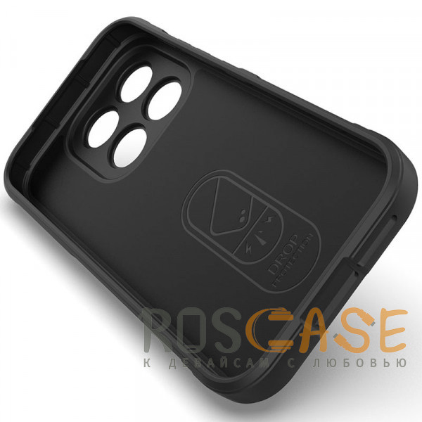 Изображение Черный Flex Silicone | Противоударный чехол для Xiaomi Mi 17 с защитой камеры и микрофиброй