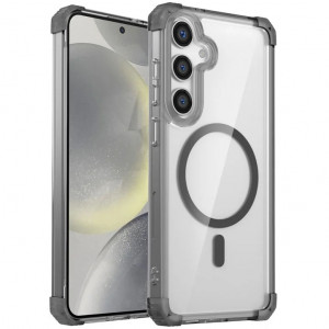 Nature Magnetic | Прозрачный противоударный чехол с поддержкой MagSafe  для Samsung Galaxy S24