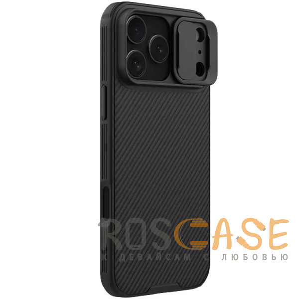 Фотография Черный Nillkin CamShield Pro | Чехол из пластика и TPU с защитой камеры для iPhone 17 Pro Max