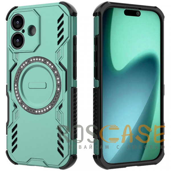 Фото Зеленый Mirage MagSafe | Противоударный чехол с поддержкой MagSafe для iPhone 17