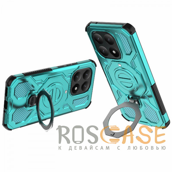 Фотография Голубой Magnus | Противоударный чехол с Magsafe для Xiaomi Mi 15T