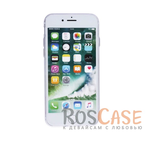 Фото Дикая роза Прозрачный силиконовый чехол "Цветочный орнамент" для Apple iPhone 7 / 8 (4.7")