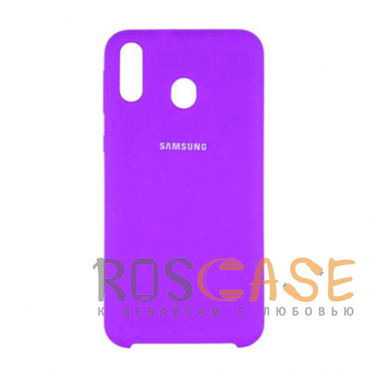 Фото Фиолетовый Чехол Silicone Cover для Samsung Galaxy A40 (A405F)