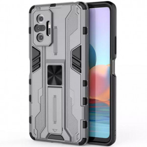 Galvatron | Противоударный чехол-подставка  для Xiaomi Redmi Note 10 Pro