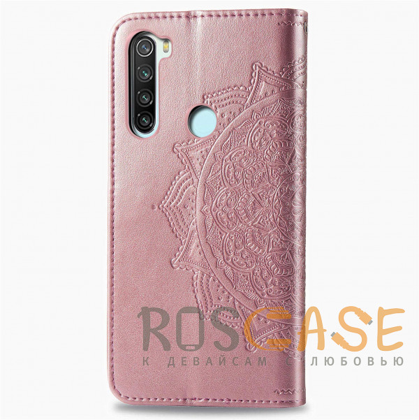Фотография Розовый Кожаный чехол (книжка) Art Case с визитницей для Xiaomi Redmi Note 8