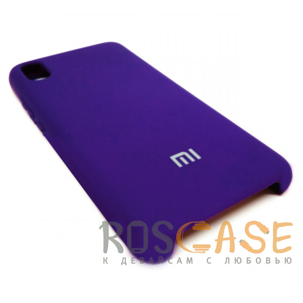 Фотография Фиолетовый Чехол Silicone Cover для Xiaomi Redmi 7A
