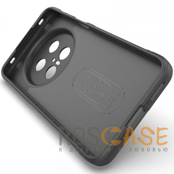 Изображение Черный Flex Silicone | Противоударный чехол для Huawei Mate 70 Pro / 70 Pro Plus с защитой камеры и микрофиброй