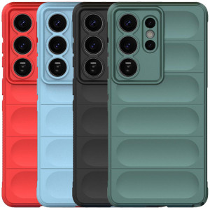 Flex Silicone | Противоударный чехол для Samsung Galaxy S26 Ultra с защитой камеры и микрофиброй