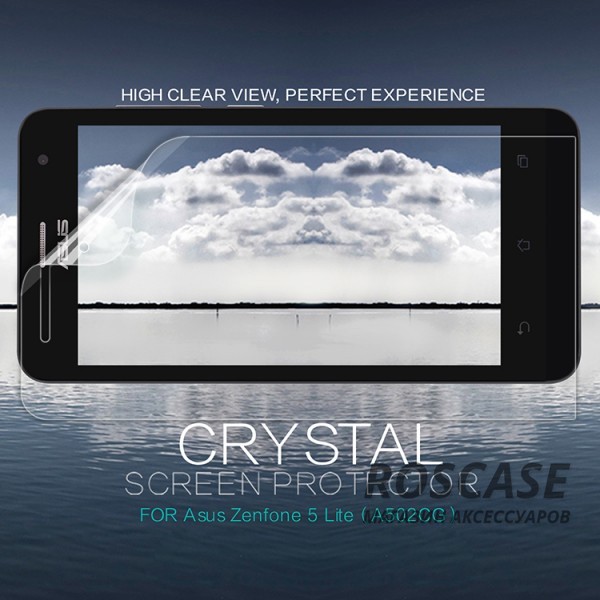 фото защитная пленка Nillkin Crystal для Asus Zenfone 5 Lite (A502CG)