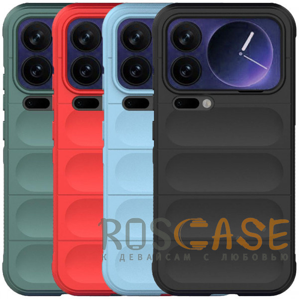 Фото Flex Silicone | Противоударный чехол для Xiaomi Mi 17 Pro Max с защитой камеры и микрофиброй