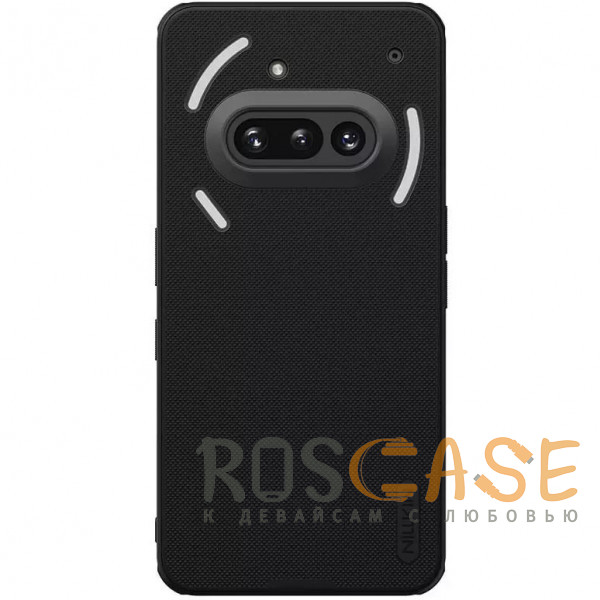 Фото Черный Nillkin Super Frosted Shield Pro | Матовый чехол из пластика и ТПУ для Nothing Phone 3a