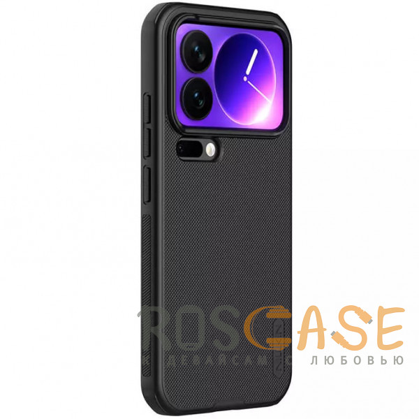 Фотография Черный Nillkin Super Frosted Shield Pro | Матовый чехол из пластика и ТПУ для Xiaomi Mi 17 Pro