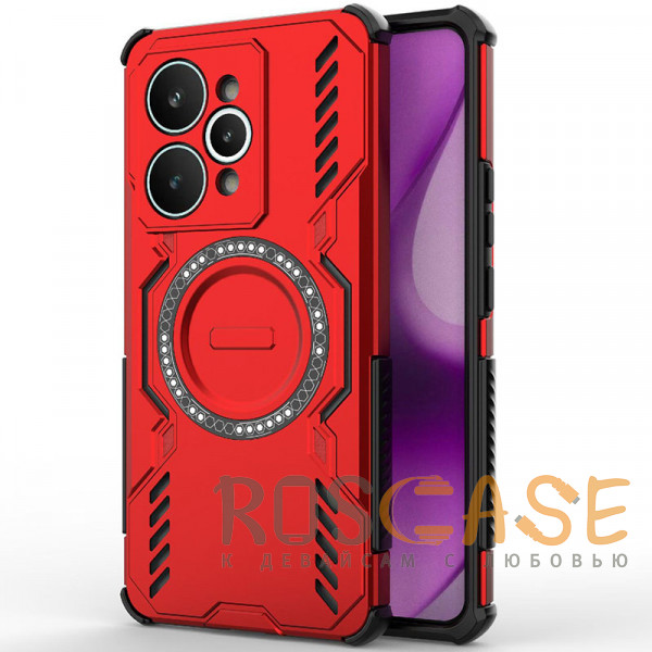 Изображение Красный Mirage MagSafe | Противоударный чехол с поддержкой MagSafe для Realme 15 Pro 5G