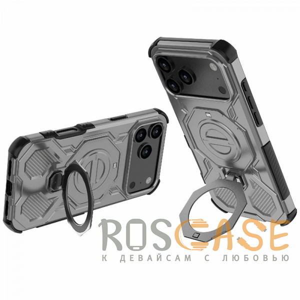 Фотография Серый Magnus | Противоударный чехол с Magsafe для iPhone 17 Pro Max