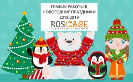График работы RosCase в Новогодние праздники 2018-2019
