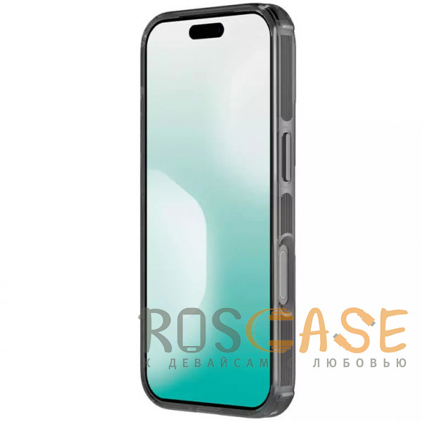 Изображение Черный Nillkin Nature PRO Magnetic | Прозрачный силиконовый чехол для магнитной зарядки для iPhone 17