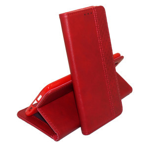 Business Wallet | Кожаный чехол книжка с визитницей для Xiaomi Redmi Note 8