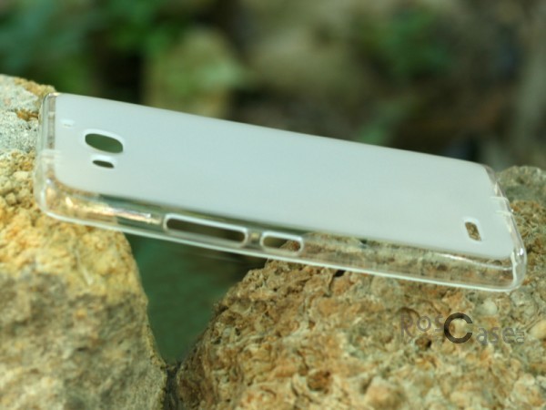 Фотография Бесцветный (Soft-touch) TPU чехол для Huawei G750 (Honor 3X)