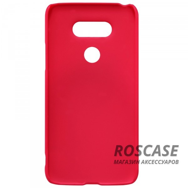 Изображение Красный Nillkin Super Frosted Shield | Матовый чехол для LG H860 G5 / H845 G5se (+ пленка)