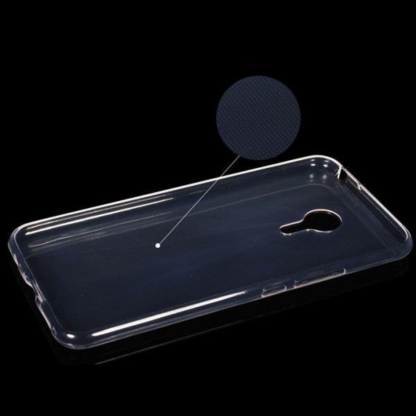 Фотография Прозрачный Ультратонкий силиконовый чехол для Meizu Pro 5