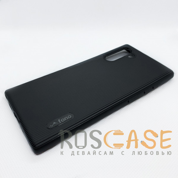 Изображение Черный Силиконовая накладка Fono для Samsung Galaxy Note 10