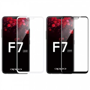 5D защитное стекло для Oppo F7 на весь экран