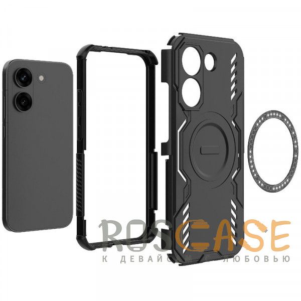 Фото Красный Mirage MagSafe | Противоударный чехол с поддержкой MagSafe для Poco X8 Pro / Xiaomi Redmi Turbo 5