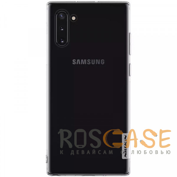 Фото Прозрачный Nillkin Nature | Прозрачный силиконовый чехол для Samsung Galaxy Note 10 Plus